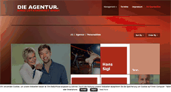 Desktop Screenshot of dieagentur-gmbh.de